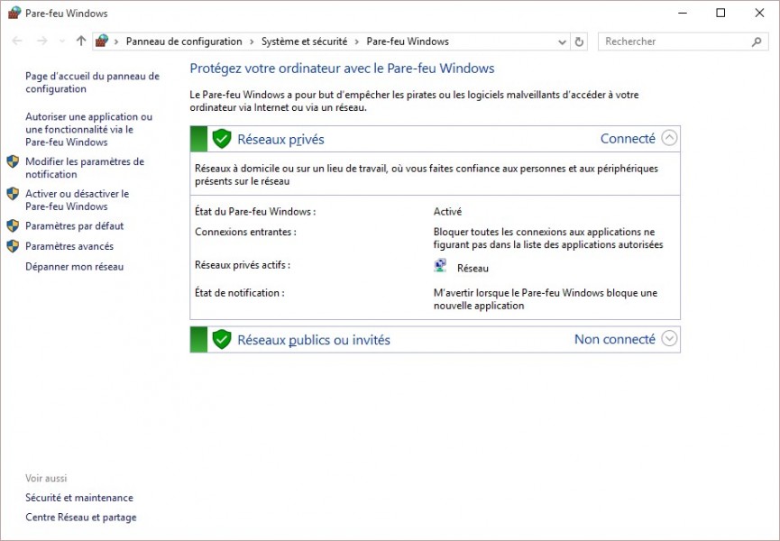Tout savoir sur le pare-feu Windows