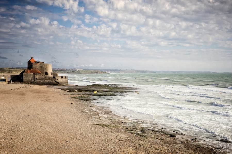 Où se situe la plage de Fort Mahon ?